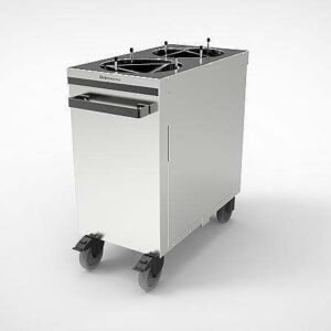Tallriksdispenser max Ø 320 mm Öppningsbar för rengöring, ETD 240-30 EC