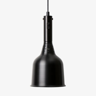 Värmelampa Classic 1223, Fast Kabel, Kulör: Svart, Aluminium, Mässing, Koppar, Krom, Högblank Svart, Umbra Grey